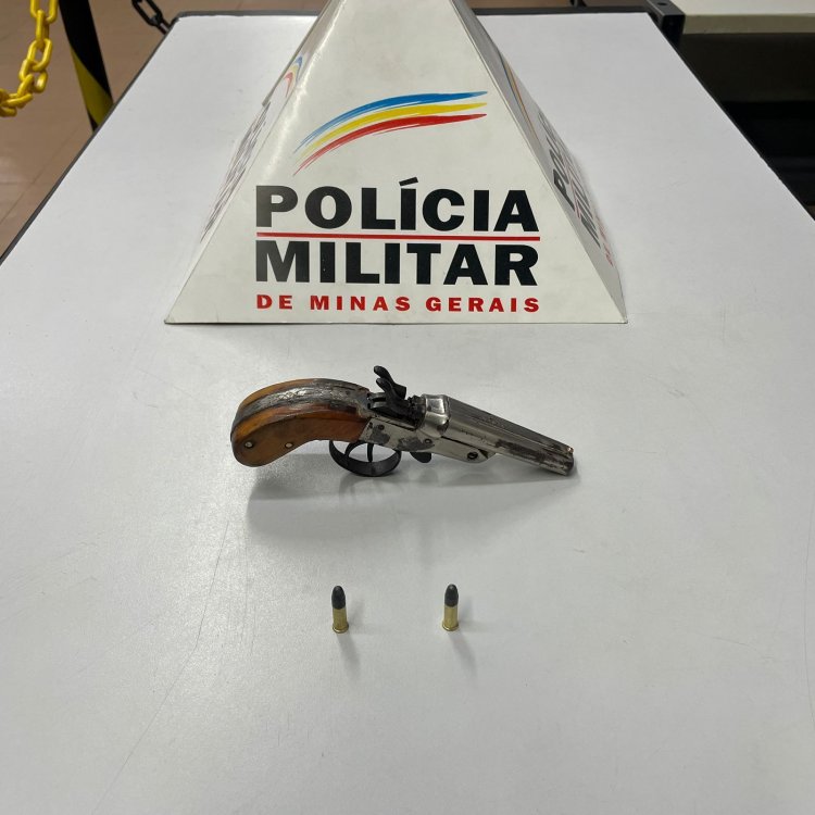 Homem é preso por porte ilegal de arma de fogo