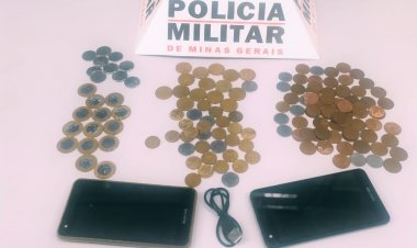 Arromba comércio e é preso
