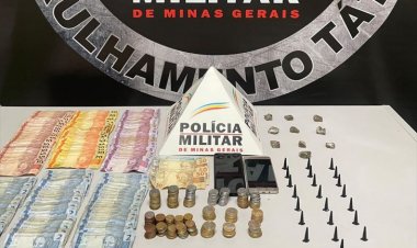PM apreende droga no Alto do Rosário