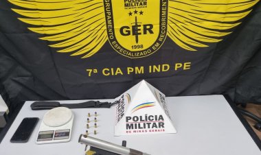 TRÁFICO DE DROGAS - Homem é preso e menor é apreendido no Novo Horizonte