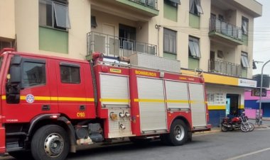 Incêndio em apartamento no Lourdes