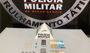 Homem é preso com  35 pedras de crack