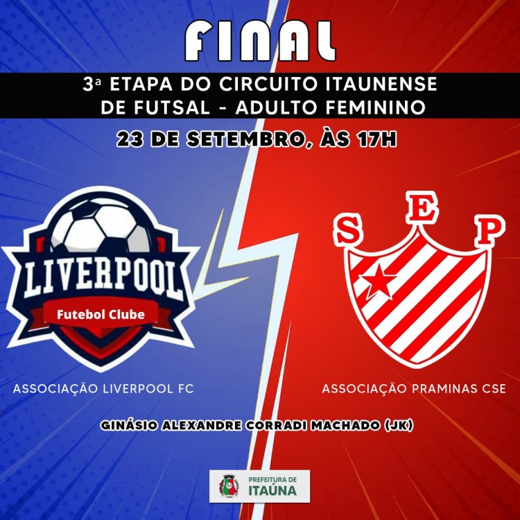 Futsal Feminino será decidido hoje