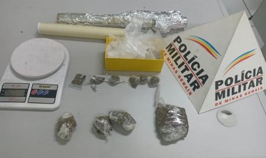 Apreensão de drogas e furto de motocicletas no Itaunense