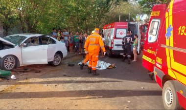 Duas mortes em acidente violento no Parque Jardim