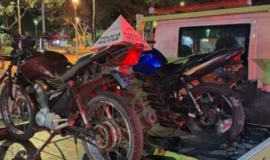Adolescentes são apreendidos com motocicletas adulteradas