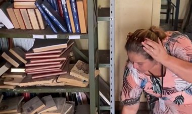 Vereadora denuncia e critica o estado de calamidade da Biblioteca Pública de Itaúna