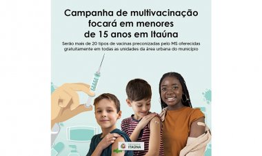 Menores de 15 anos terão vacinas disponíveis