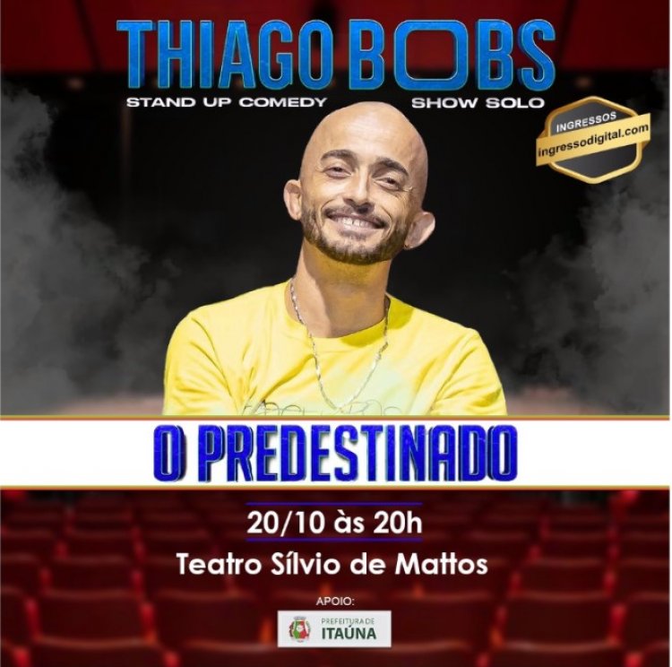 E amanhã tem “O Predestinado” em Itaúna