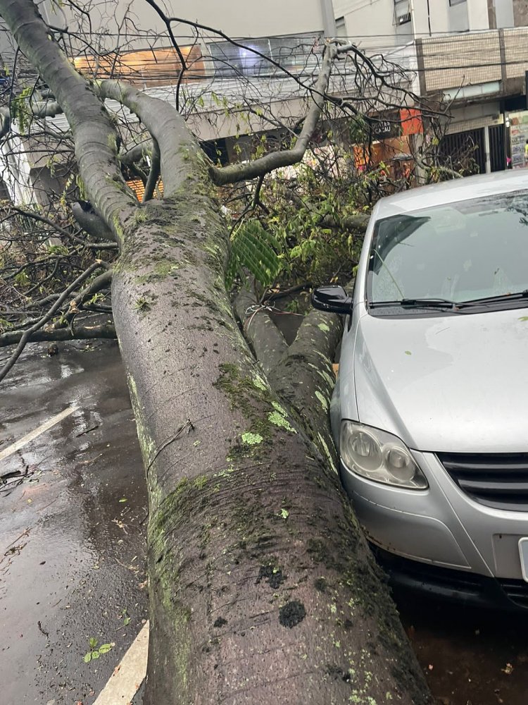 Chuva do caos em Itaúna: 40 minutos de tempestade para a cidade!