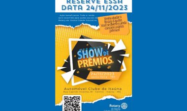 O Rotary de Itaúna Cidade Educativa Show de Prêmios 2023