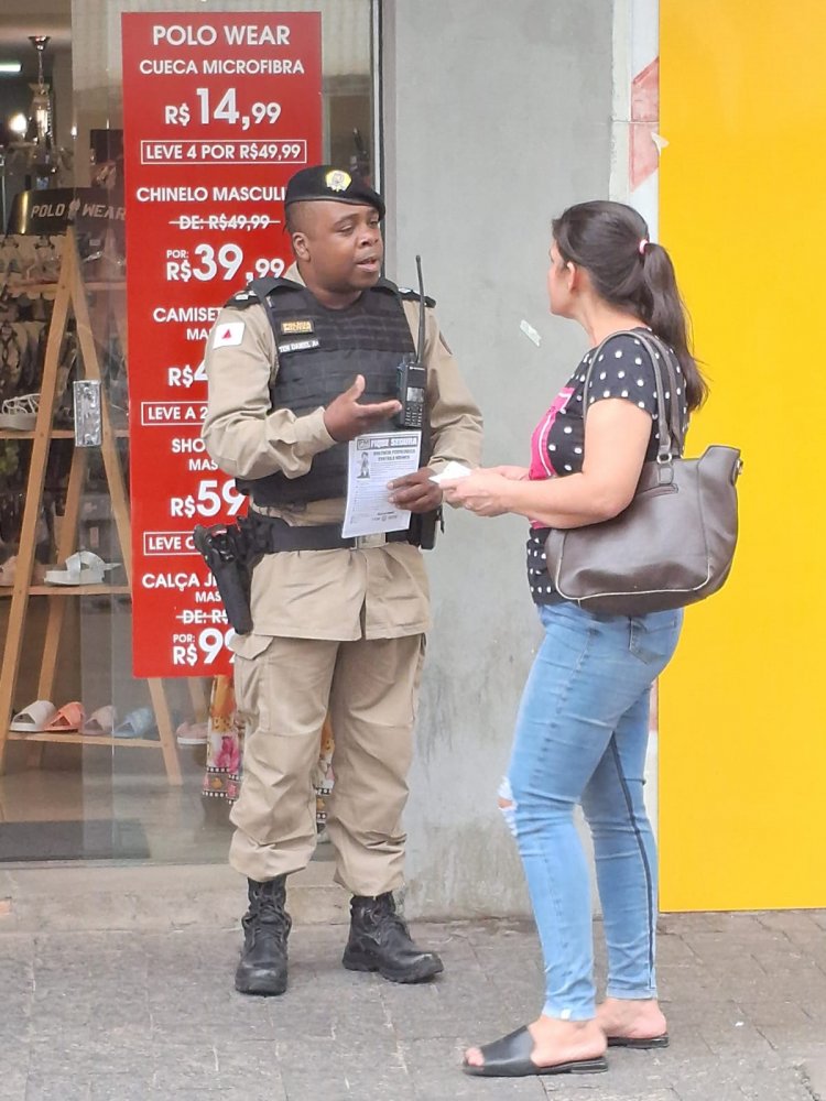 VIOLÊNCIA CONTRA A MULHER - Polícia Militar inicia campanha de 21 dias de ativismo em Itaúna e Itatiaiuçu