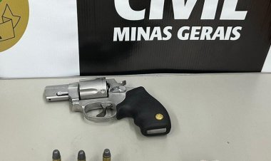 Preso homem que deu dois tiros no rosto de outro, na Vila Nazaré