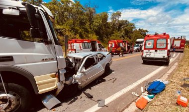 Mulher morreu no acidente no Trevo de Santanense em Itaúna