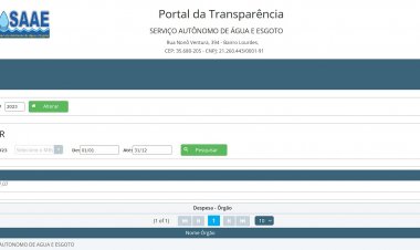 SAAE entrou 2024 devendo “pelo menos” R$ 1,5 milhão