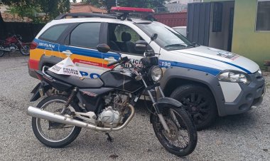 PM soluciona caso, recupera moto e prende bandidos