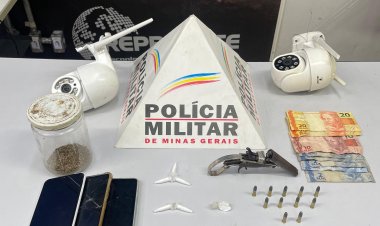 PM prende homem por tráfico no Bairro Garcias
