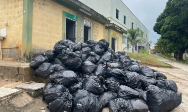 Coleta de lixo seco no Hospital é problema