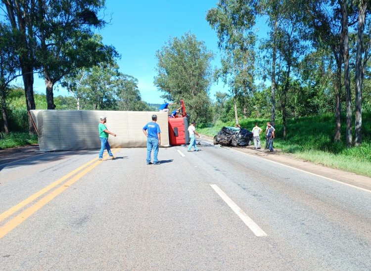 ACIDENTE NA MG-050 - Homem morre em acidente entre Itaúna e Azurita