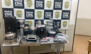 Civil apreende dois veículos, drogas e eletrodomésticos