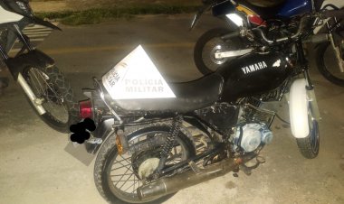 PM apreende veículo adulterado