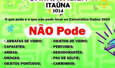 Prefeitura divulga  “o que pode” e  “o que não pode” na Avenida