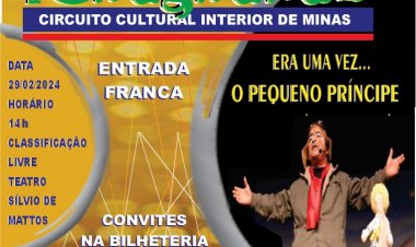 “Era uma vez... O Pequeno Príncipe” na próxima quinta-feira, dia 29