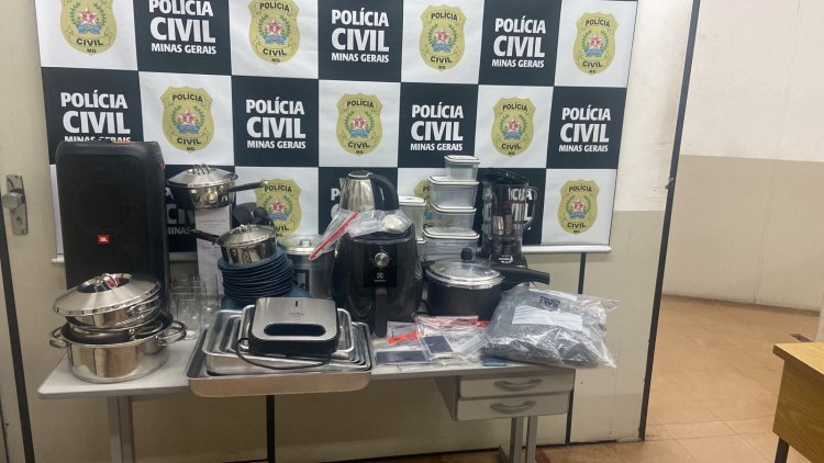 Civil apreende dois veículos, drogas e eletrodomésticos