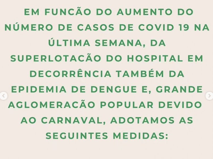 Hospital de Itaúna está lotado e população só deve ir ao local se for realmente necessário!