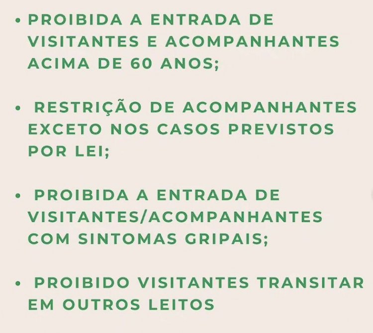 Hospital de Itaúna está lotado e população só deve ir ao local se for realmente necessário!