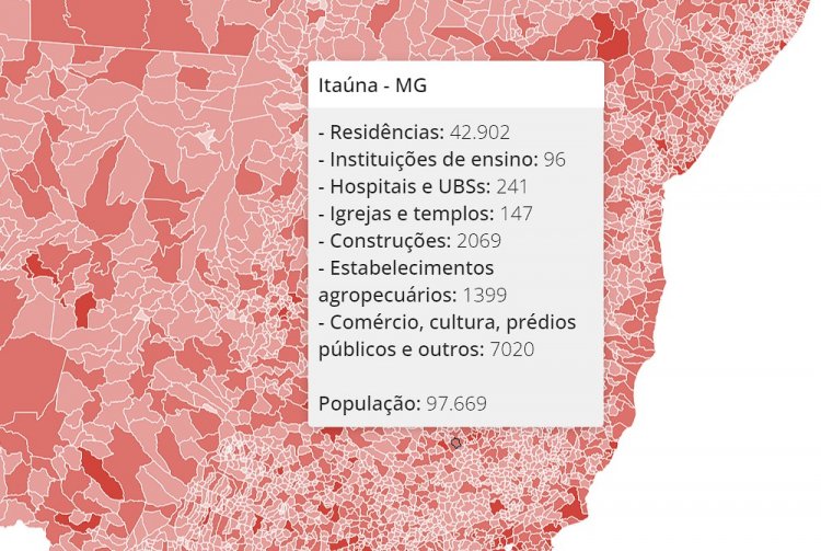 Itaúna tem 147 igrejas e templos, segundo os dados do IBGE