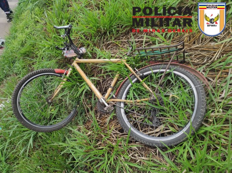 ACIDENTE: Carro bate em bicicleta e ciclista morre