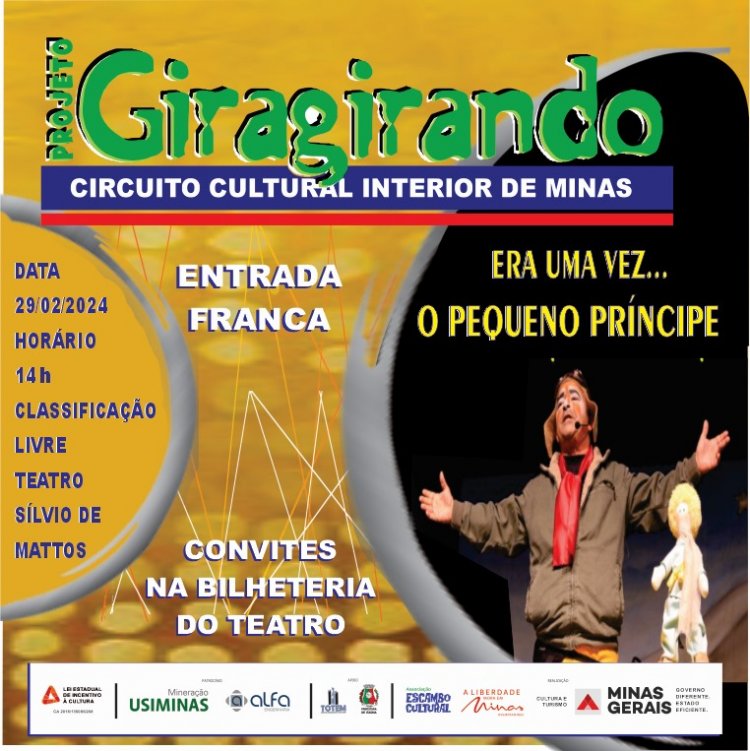 “Era uma vez... O Pequeno Príncipe” na próxima quinta-feira, dia 29