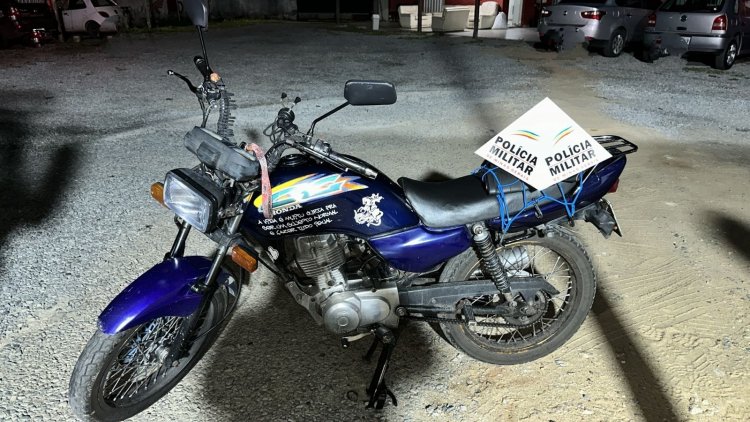 Ladrão avista policiais e foge