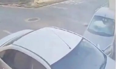 Bebe, dirige e bate em carro parado
