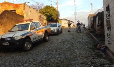 Droga apreendida e foragido capturado