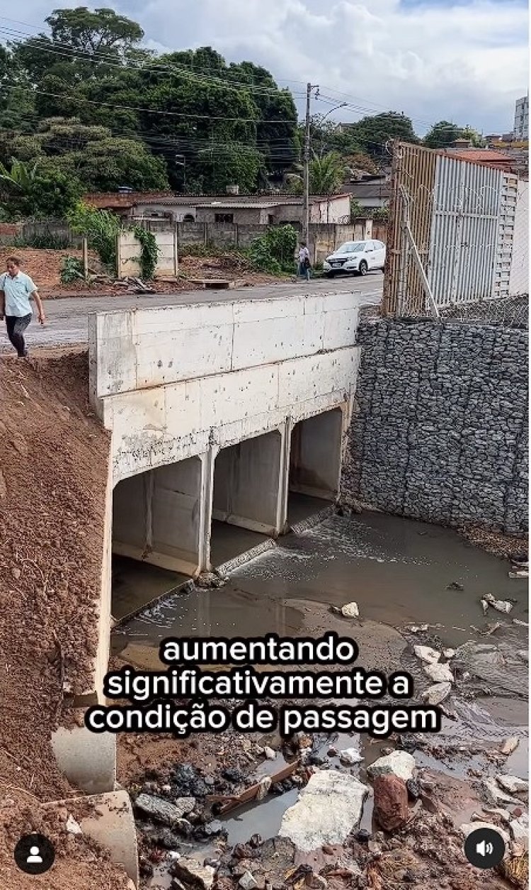 Prefeito grava vídeo e esgoto a céu aberto é mostrado nas imagens