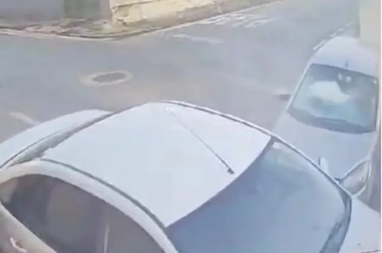 Bebe, dirige e bate em carro parado