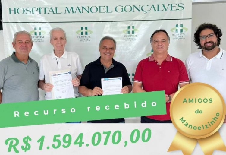 Hospital agradece doação de R$ 1,5 milhão