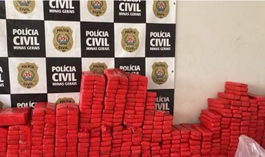 Van com 1.500 quilos de maconha é apreendida