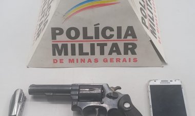 Homem é preso por porte ilegal de arma de fogo