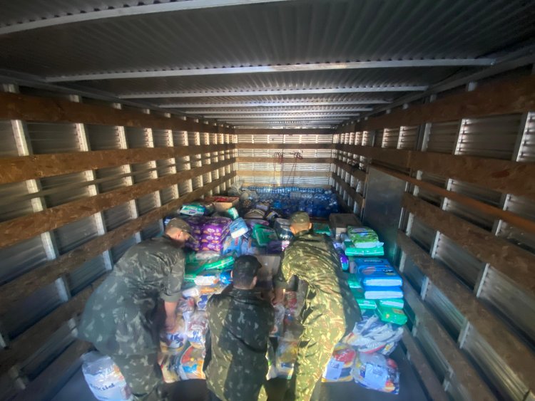 SOLIDARIEDADE AO RIO GRANDE DO SUL - Itaúna envia primeira remessa de doações nesta quarta