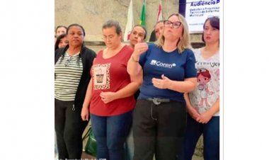COBRANÇA - Profissionais cobram  respeito a documento  da Prefeitura