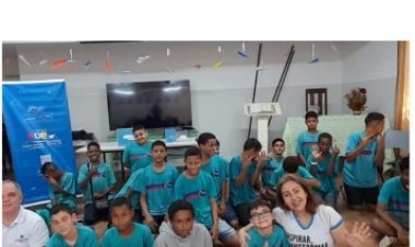 Alunos da Granja Escola recebem aula de educação financeira