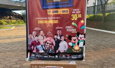 EVENTO BENEFICENTE - Forró do Tropical neste sábado