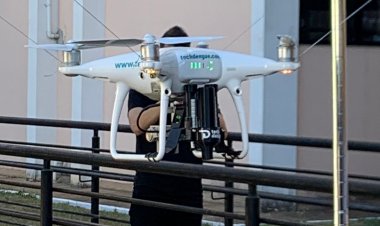 Combate à dengue recebe auxílio de drones