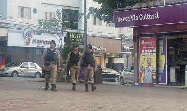 POLICIAIS NAS RUAS AMPLIAM SENTIMENTO DE SEGURANÇA DA POPULAÇÃO