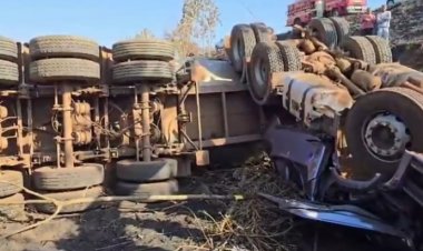 Acidente com carreta provoca morte de itaunense na Serra de Luz