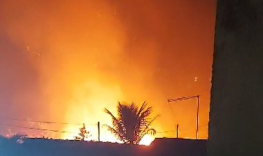 INCÊNDIO - Corpo de Bombeiros registra queimadas por toda a cidade
