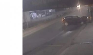 Mais um acidente na rotatória da Silva Jardim